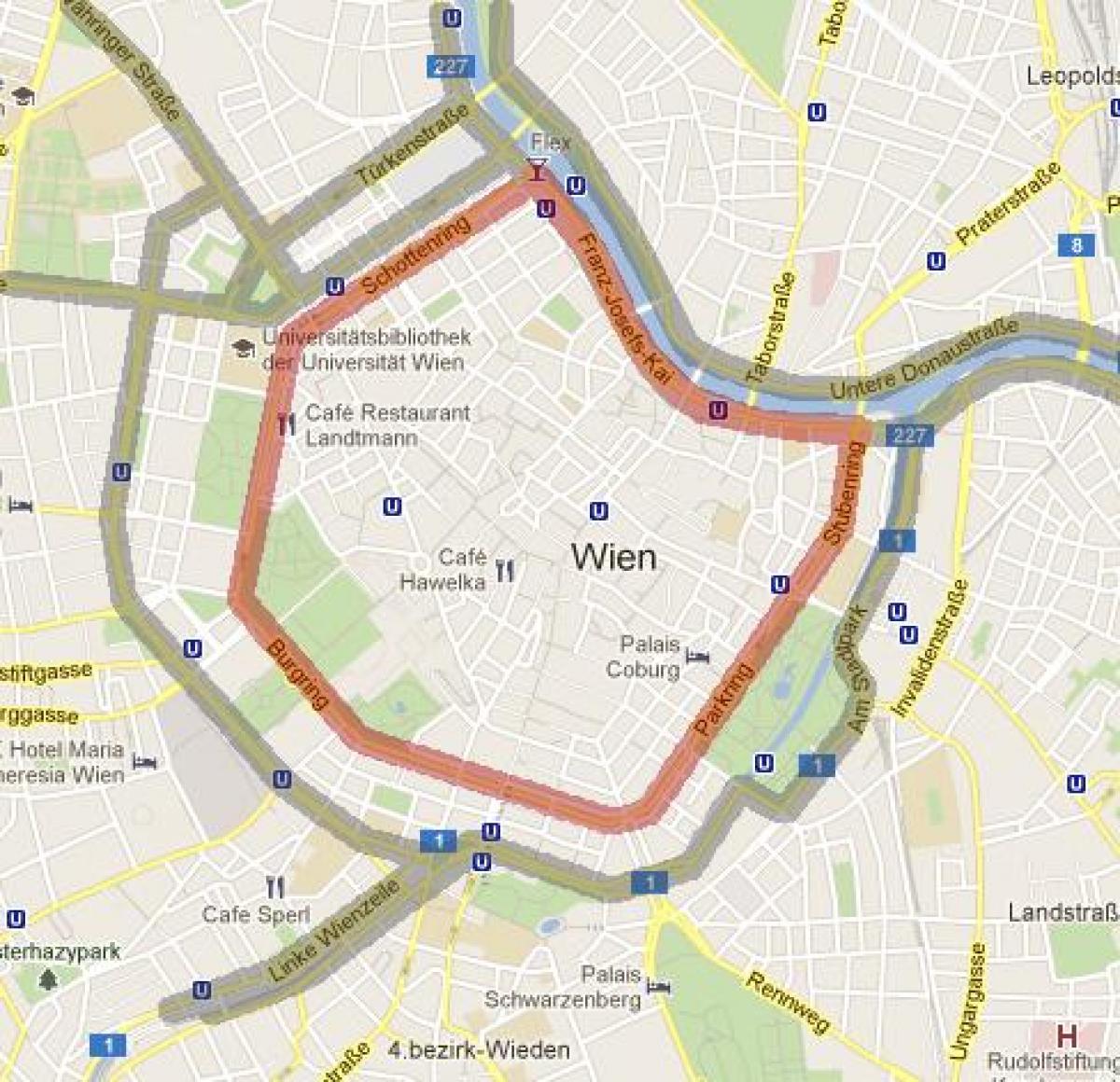 Vienna 7th district map