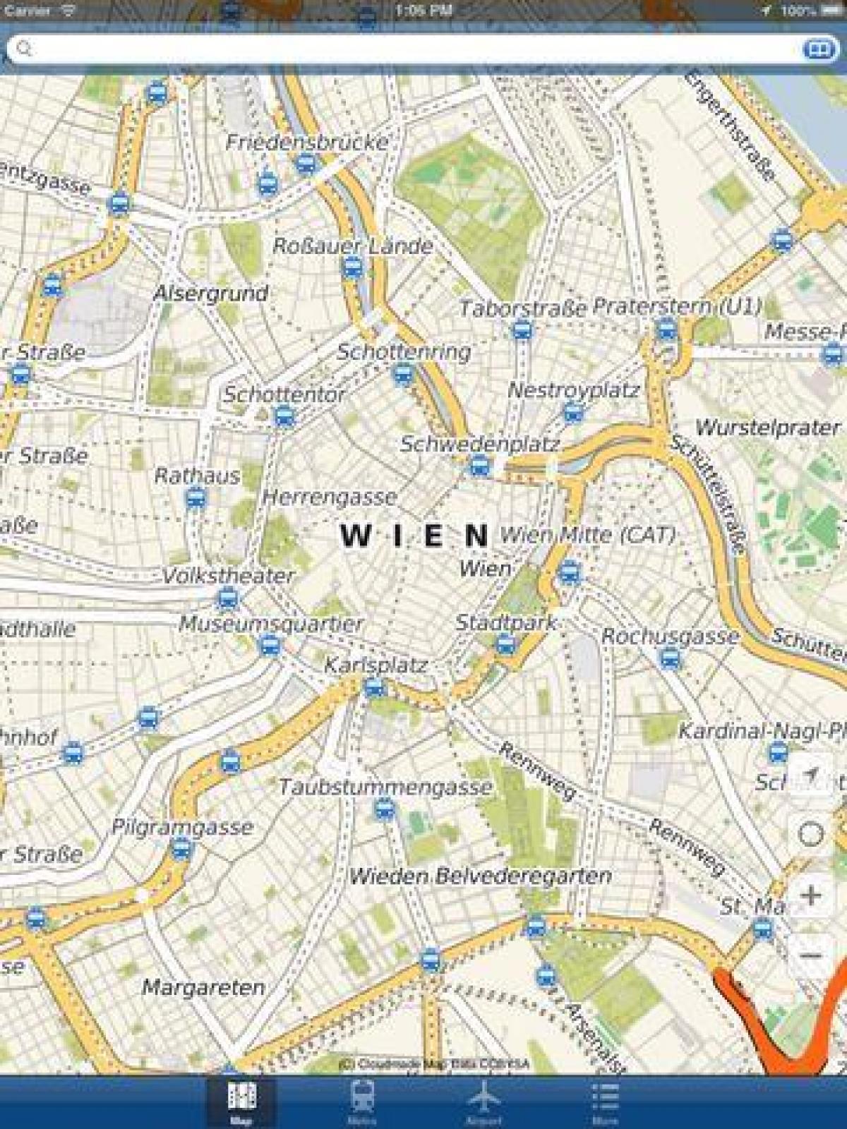 Vienna map app