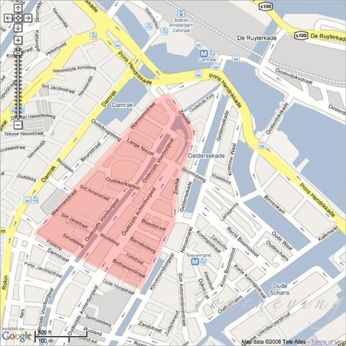 Map of Vienna red light district