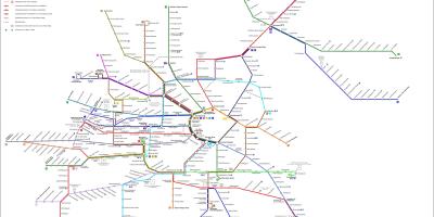 Vienna strassenbahn map