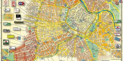 Vienna Austria city map