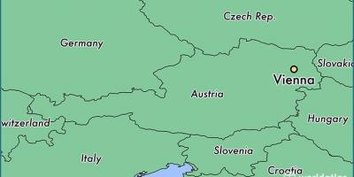 Vienna in map