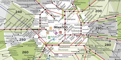 Wien zone 100 map